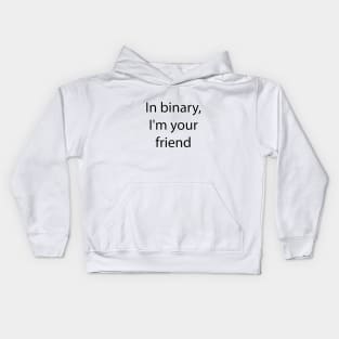 Nerdy and Geeky Quote 2 Kids Hoodie